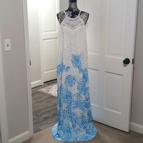 💎VERY HTF Lilly Pulitzer💎 - Pearl Soft Maxi Dress - Picture 1 of 14